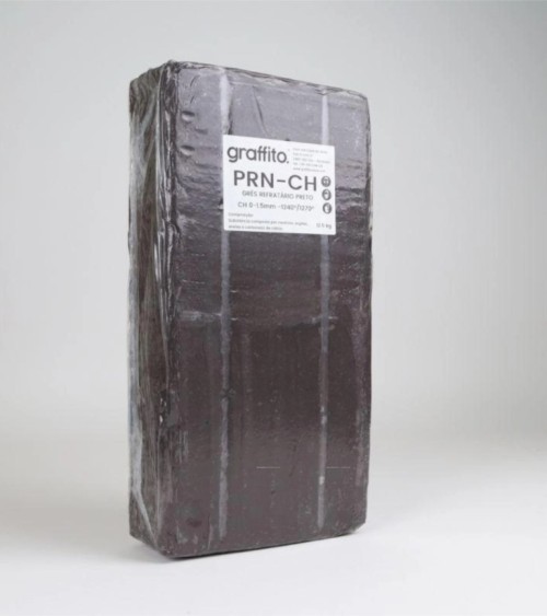 BODYCLAY STONEWARE BLACK PRN CH 0-1.5MM - 12,5 KG.