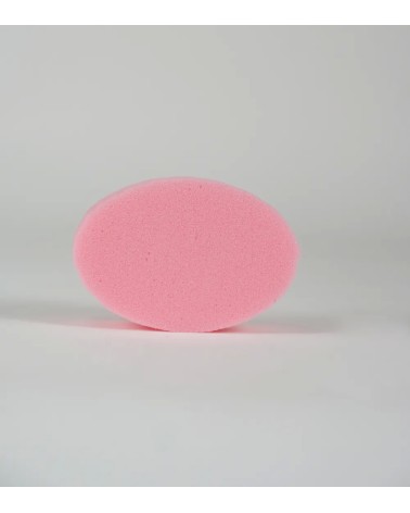 SPONGE. MANUAL SMALL OVAL PINK 115X75X38 MM