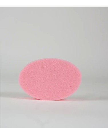 SPONGE. MANUAL ORDINARY OVAL PINK 135X90X38 MM