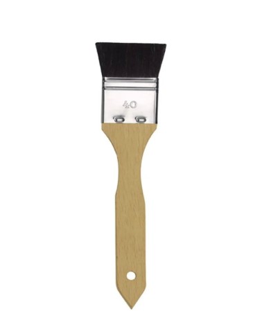 FLAT BRUSH BLACK GOAT 550 Nº15