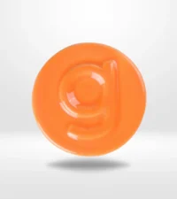 VIDRADO EM PÓ T344/24 LARANJA  (980-1020º)