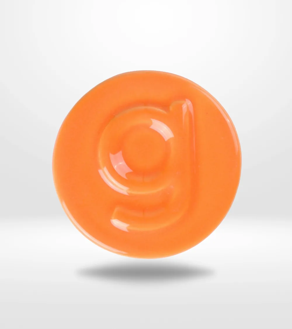 VIDRADO EM PÓ T344/24 LARANJA (980-1020º)